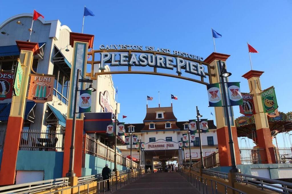 Ferienwohnung The Happy Seahorse Galveston Exterior foto